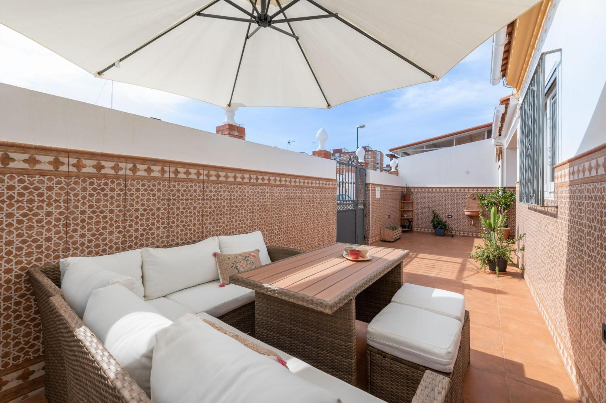 Casa Silvia - Piscina Y Playa Villa Malaga Bagian luar foto