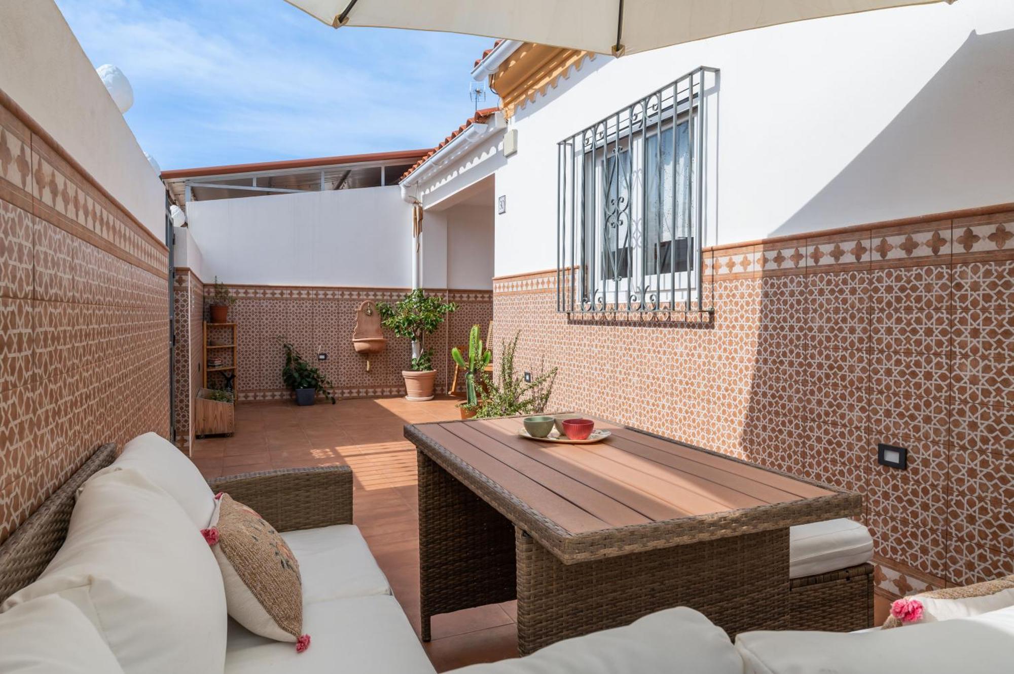 Casa Silvia - Piscina Y Playa Villa Malaga Bagian luar foto
